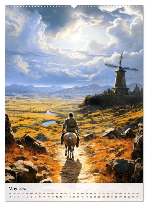 Novel Canvas (CALVENDO Premium-Calendar 2026)