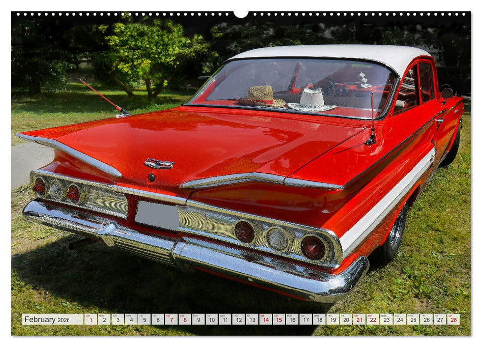 American Classic Cars - Photo collection (CALVENDO Premium-Calendar 2026)