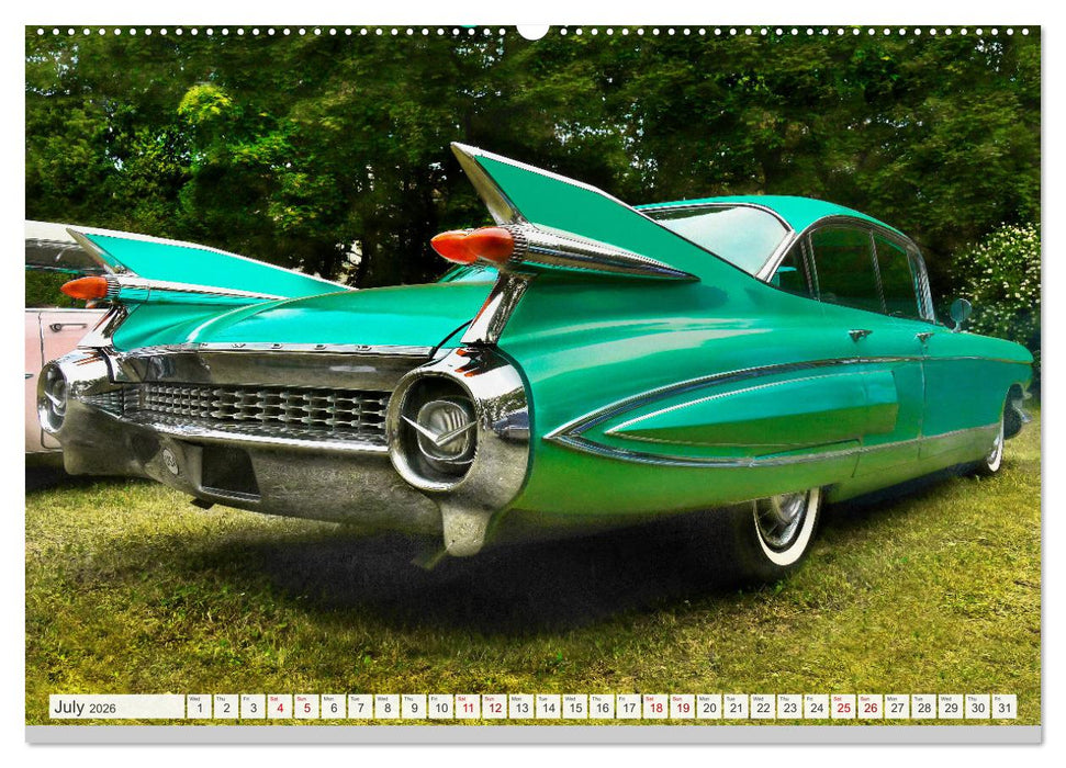 American Classic Cars - Photo collection (CALVENDO Premium-Calendar 2026)