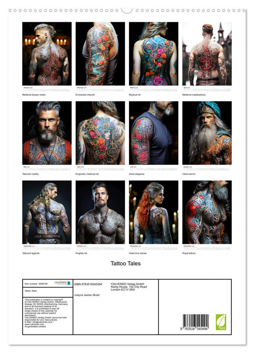 Tattoo Tales (CALVENDO Premium-Calendar 2026)