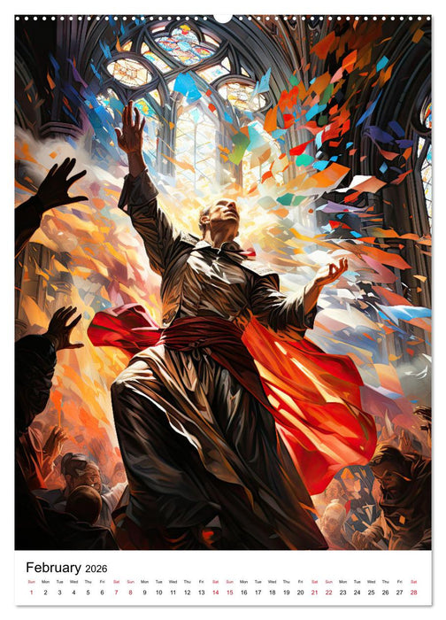 Medieval Legends (CALVENDO Premium-Calendar 2026)