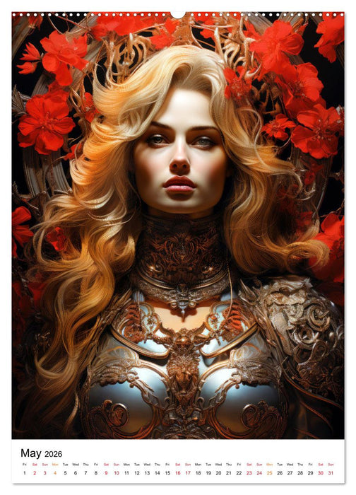 Medieval Legends (CALVENDO Premium-Calendar 2026)