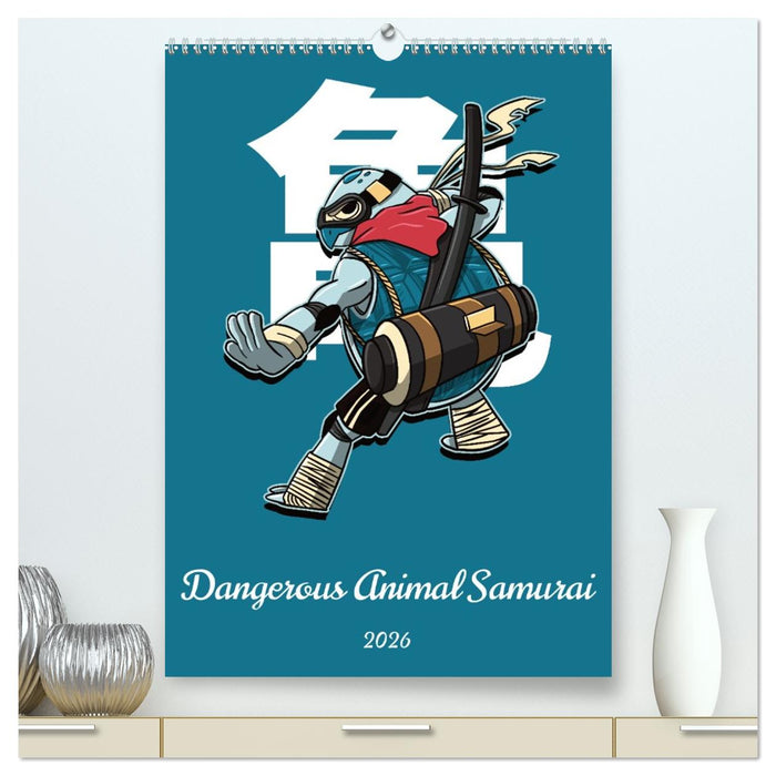 Dangerous Animal Samurai (CALVENDO Premium-Calendar 2026)