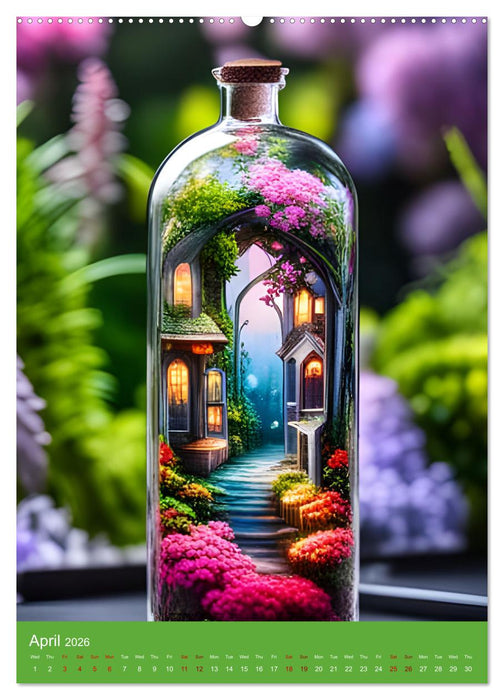 Tiny Fairy Havens (CALVENDO Monthly Calendar 2026)