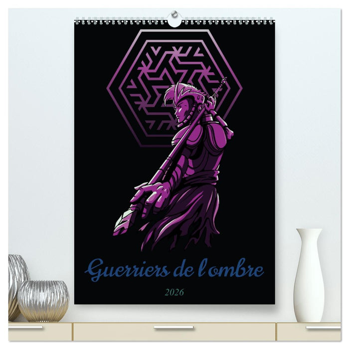 Guerriers de l'ombre (CALVENDO Calendrier supérieur 2026)