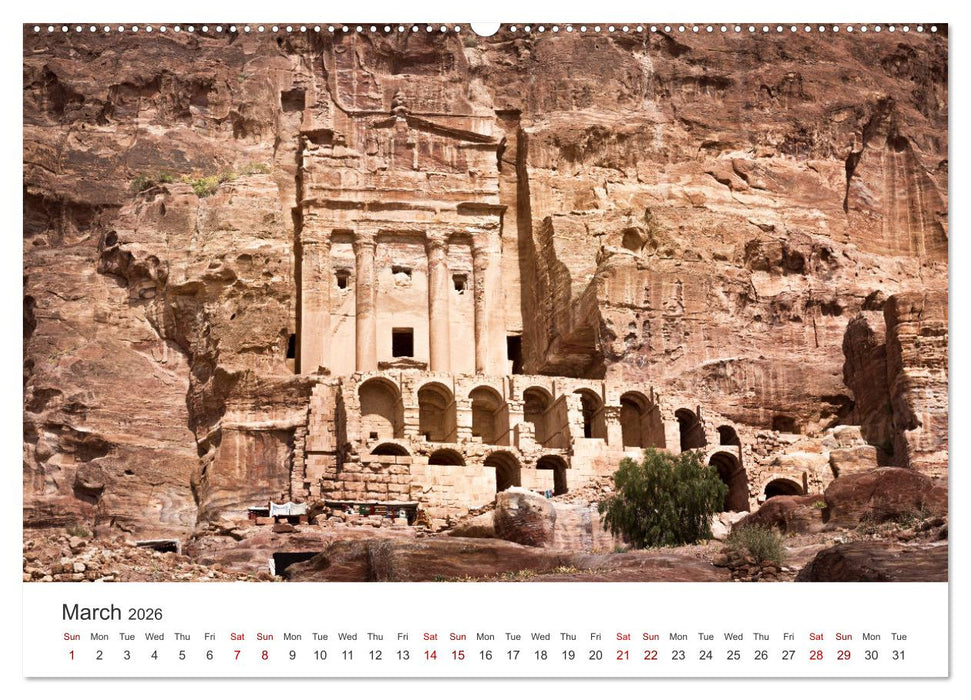 Petra Impressions (CALVENDO Monthly Calendar 2026)