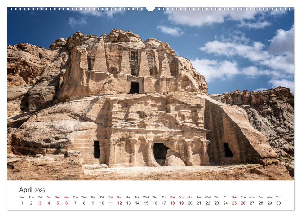 Petra Impressions (CALVENDO Monthly Calendar 2026)