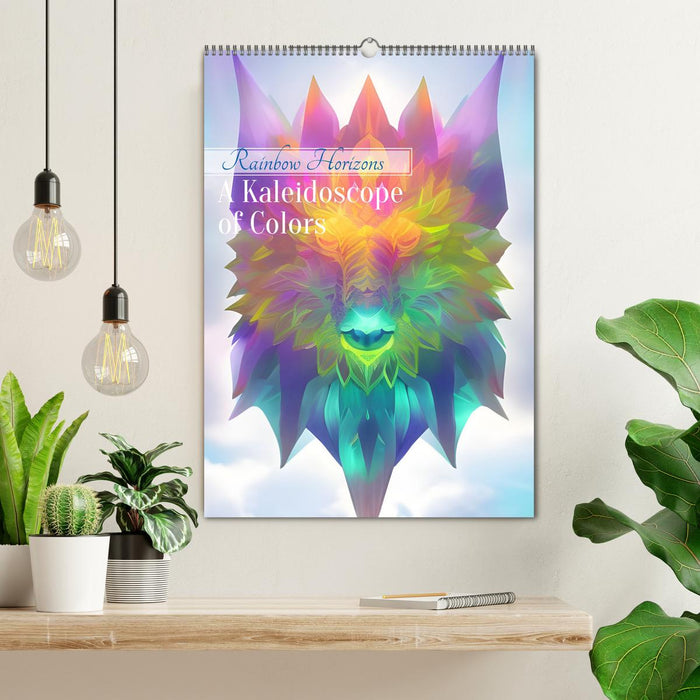 Rainbow Horizons (CALVENDO Monthly Calendar 2026)