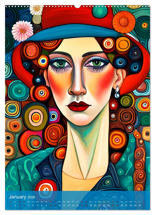 Rainbow Horizons (CALVENDO Monthly Calendar 2026)