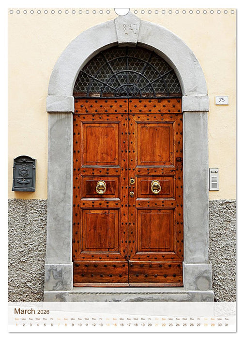 Umbrian Doorways (CALVENDO Monthly Calendar 2026)