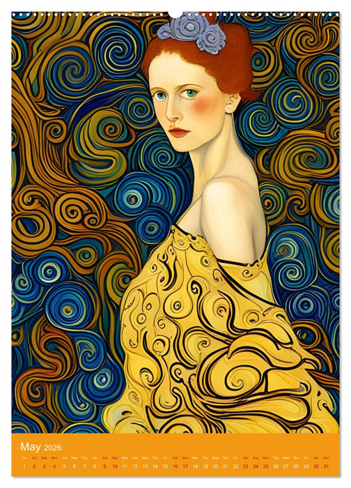 A Fusion of Masters (CALVENDO Monthly Calendar 2026)