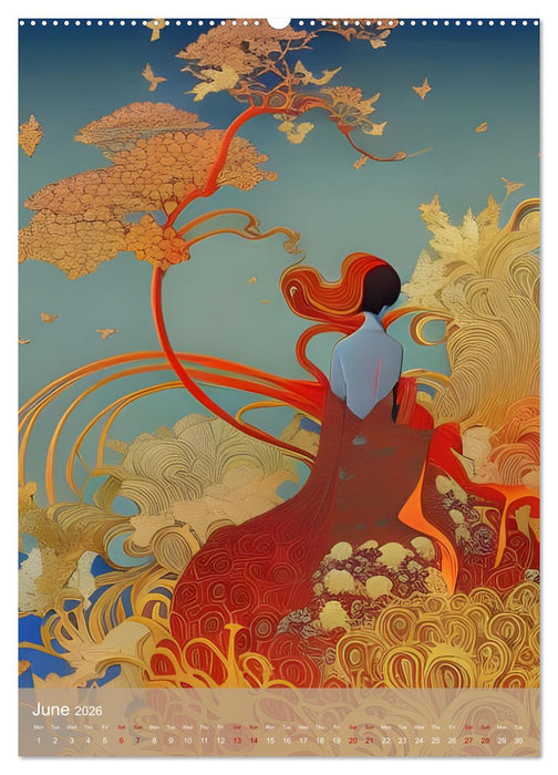 Hidden Beauty (CALVENDO Monthly Calendar 2026)