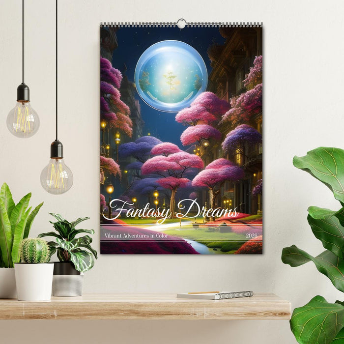 Fantasy Dreams (CALVENDO Monthly Calendar 2026)
