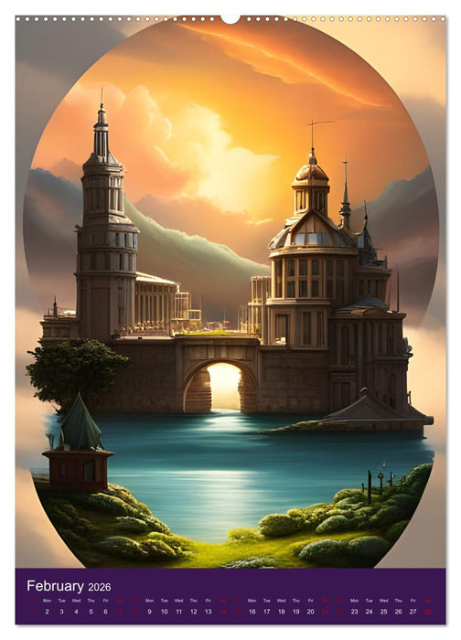 Fantasy Dreams (CALVENDO Monthly Calendar 2026)