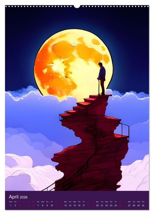 Fantasy Dreams (CALVENDO Monthly Calendar 2026)