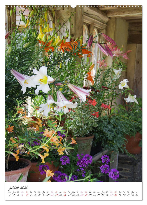 Heureux au jardin (CALVENDO Calendrier supérieur 2026)