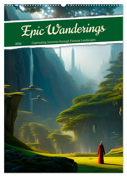 Epic Wanderings (CALVENDO Monthly Calendar 2026)