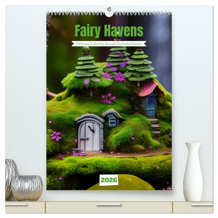 Tiny Fairy Havens (CALVENDO Premium-Calendar 2026)