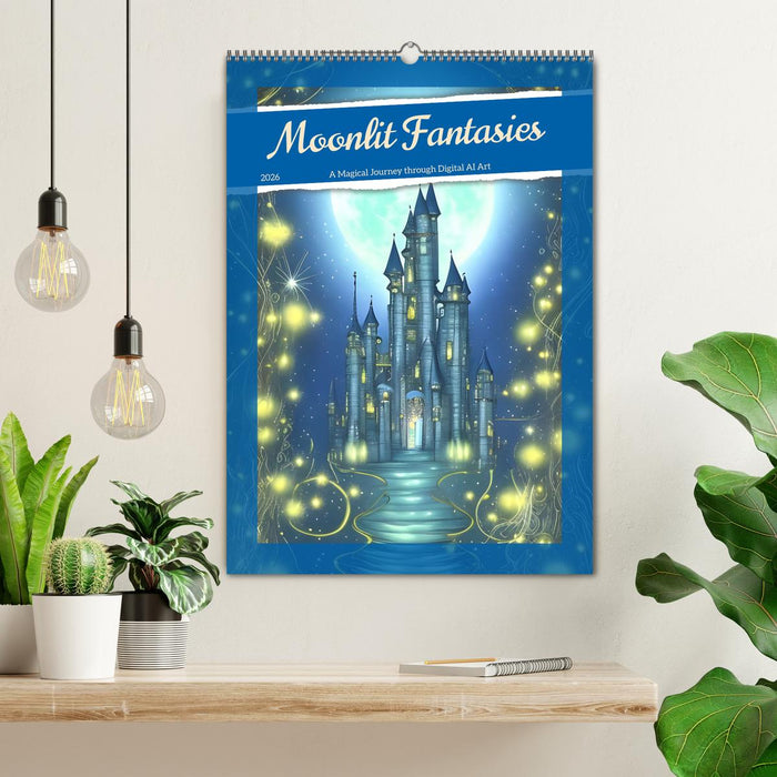 Moonlit Fantasies (CALVENDO Monthly Calendar 2026)