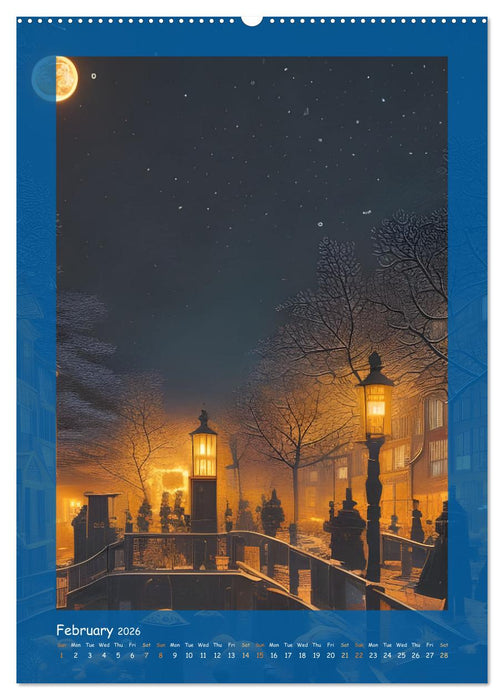 Moonlit Fantasies (CALVENDO Monthly Calendar 2026)