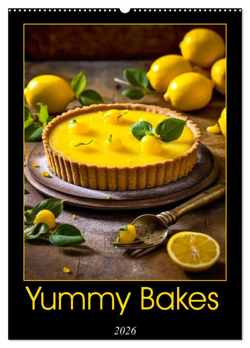 Yummy Bakes (CALVENDO Monthly Calendar 2026)