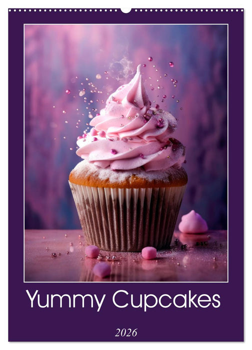 Yummy Cupcakes (CALVENDO Monthly Calendar 2026)