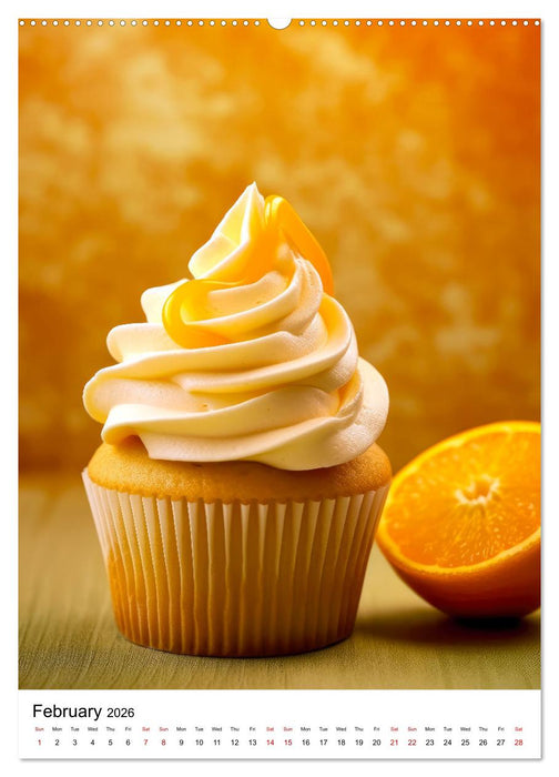 Yummy Cupcakes (CALVENDO Monthly Calendar 2026)