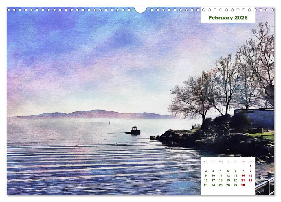 Umbrian Countryside (CALVENDO Monthly Calendar 2026)