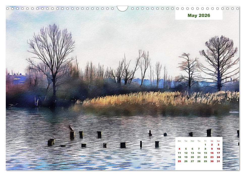 Umbrian Countryside (CALVENDO Monthly Calendar 2026)