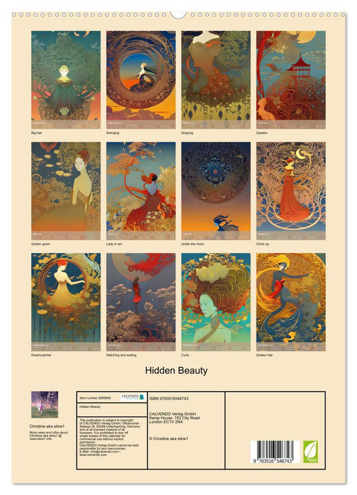 Hidden Beauty (CALVENDO Premium-Calendar 2026)
