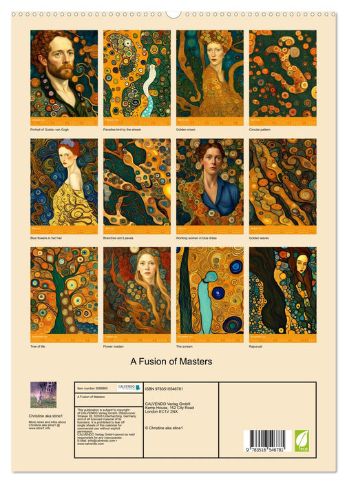 A Fusion of Masters (CALVENDO Premium-Calendar 2026)