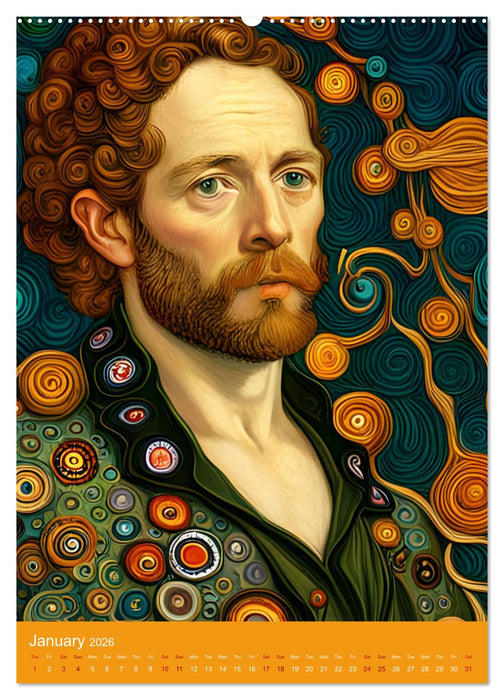 A Fusion of Masters (CALVENDO Premium-Calendar 2026)