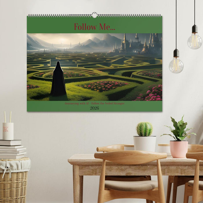 Follow Me... (CALVENDO Monthly Calendar 2026)