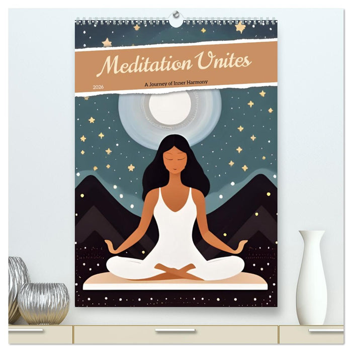 Meditation Unites (CALVENDO Premium-Calendar 2026)