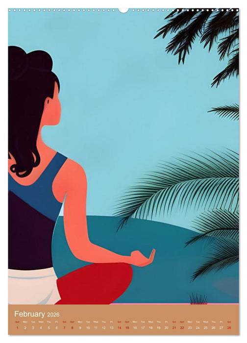 Meditation Unites (CALVENDO Premium-Calendar 2026)