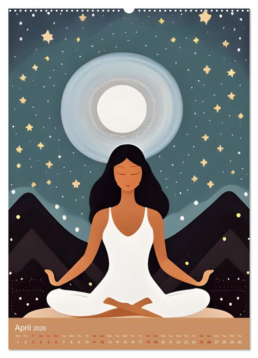 Meditation Unites (CALVENDO Premium-Calendar 2026)