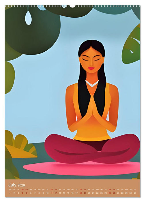 Meditation Unites (CALVENDO Premium-Calendar 2026)