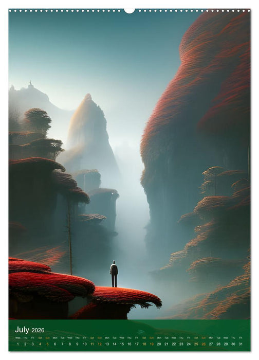 Epic Wanderings (CALVENDO Premium-Calendar 2026)