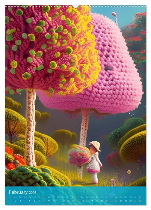 Nature's Stitches (CALVENDO Premium-Calendar 2026)