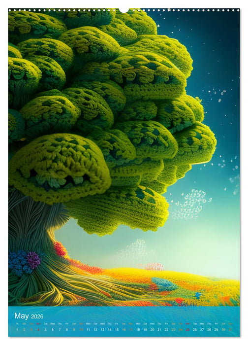 Nature's Stitches (CALVENDO Premium-Calendar 2026)