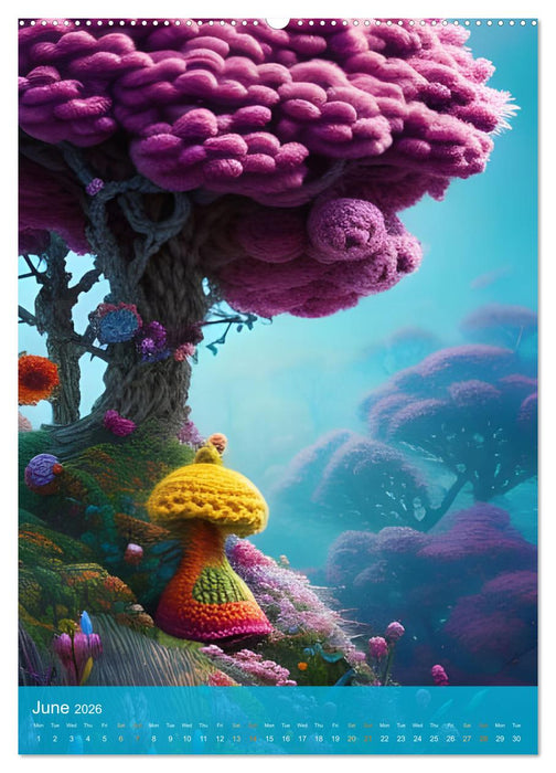 Nature's Stitches (CALVENDO Premium-Calendar 2026)