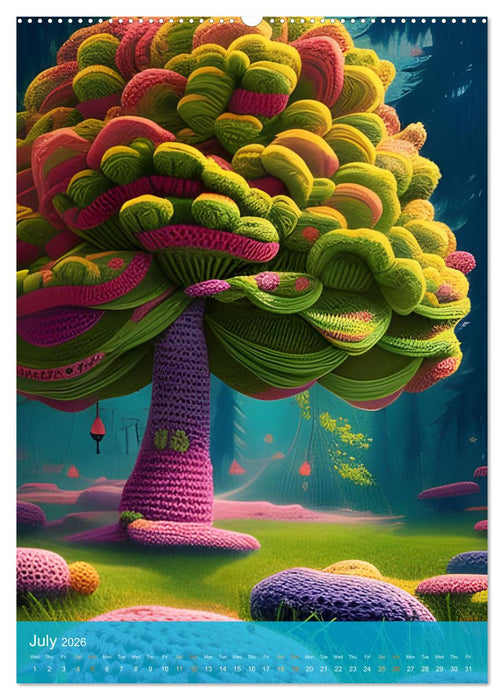 Nature's Stitches (CALVENDO Premium-Calendar 2026)