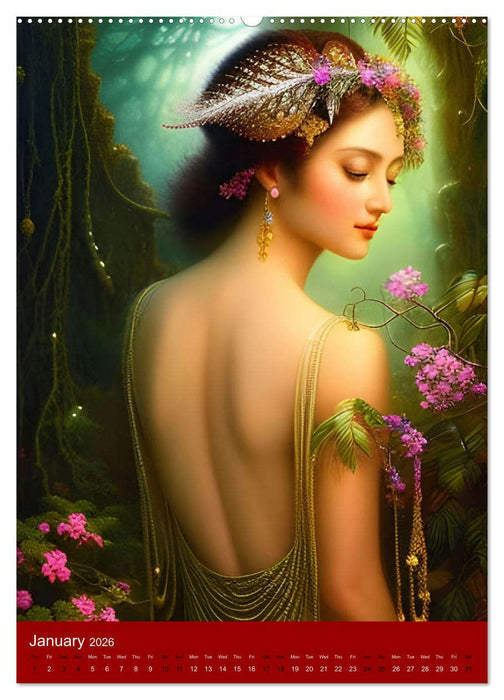 Enchanted Temptations (CALVENDO Monthly Calendar 2026)