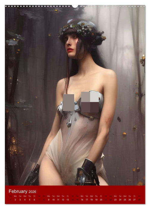 Enchanted Temptations (CALVENDO Monthly Calendar 2026)