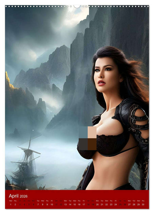 Enchanted Temptations (CALVENDO Monthly Calendar 2026)