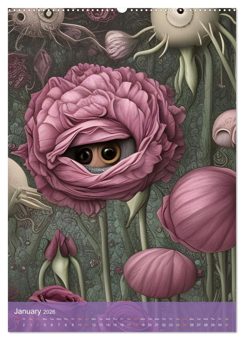 Enchanted Eyes (CALVENDO Monthly Calendar 2026)