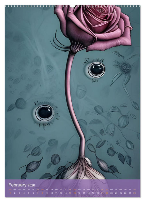 Enchanted Eyes (CALVENDO Monthly Calendar 2026)