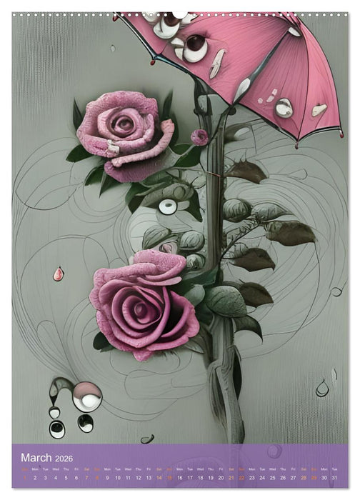 Enchanted Eyes (CALVENDO Monthly Calendar 2026)