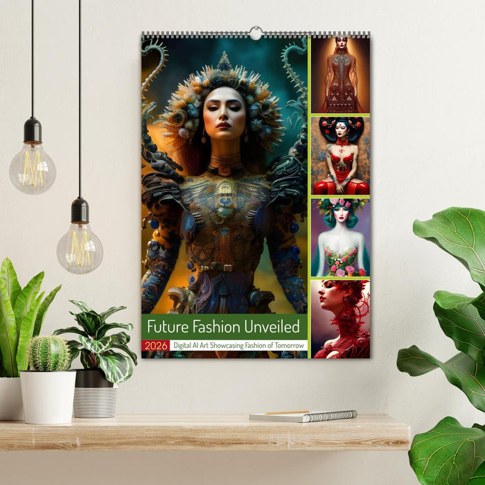 Future Fashion Unveiled (CALVENDO Monthly Calendar 2026)