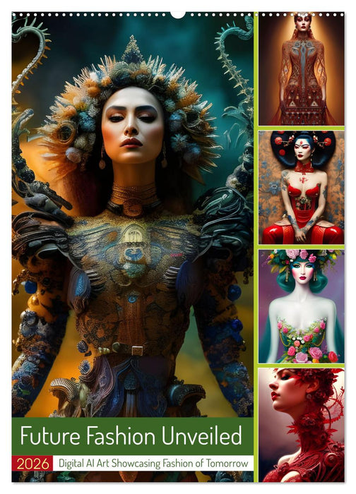 Future Fashion Unveiled (CALVENDO Monthly Calendar 2026)